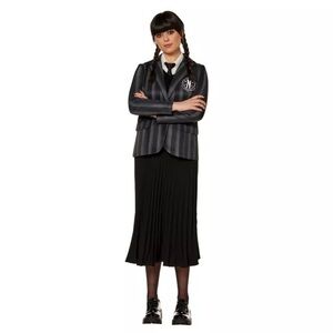 Adult Nevermore Academy Jacket - Wednesday Size 12/14